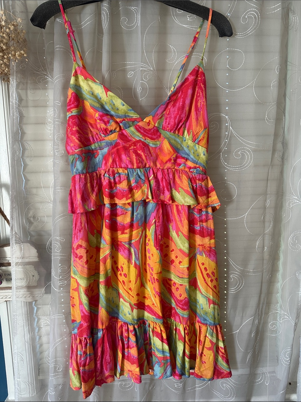 Forever 21 vibrant fruit dress
